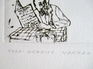 Sipke Huismans - Ets "Hard-hearted Hannah" kopen? Bied vanaf 40!