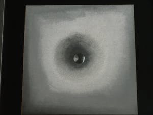 Curiosa - Gravure in aluminium-folie , Geometrisch abstract - ingelijst kopen? Bied vanaf 1!