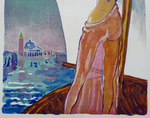 Kees van Dongen - Gravure 1001 nacht: 'Rose-dans-le-calice chez le roi Derbas' kopen? Bied vanaf 10!