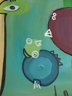 Jasper Banen - Acrylverf op doek , ingelijst , Voor de bevalling – 2021 kopen? Bied vanaf 110!