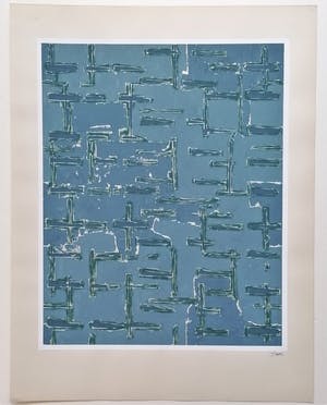 Ton Pape - Abstracte compositie kopen? Bied vanaf 1!