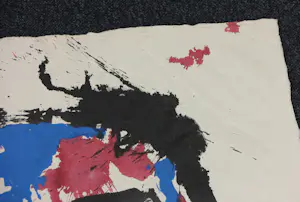 Anton Heyboer - Oost-indische inkt en acryl op dik papier, Koe kopen? Bied vanaf 200!