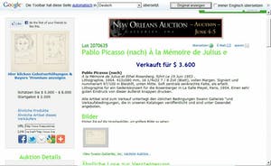 Pablo Picasso - Signierte und nummerierte Lithografie kopen? Bied vanaf 2300!