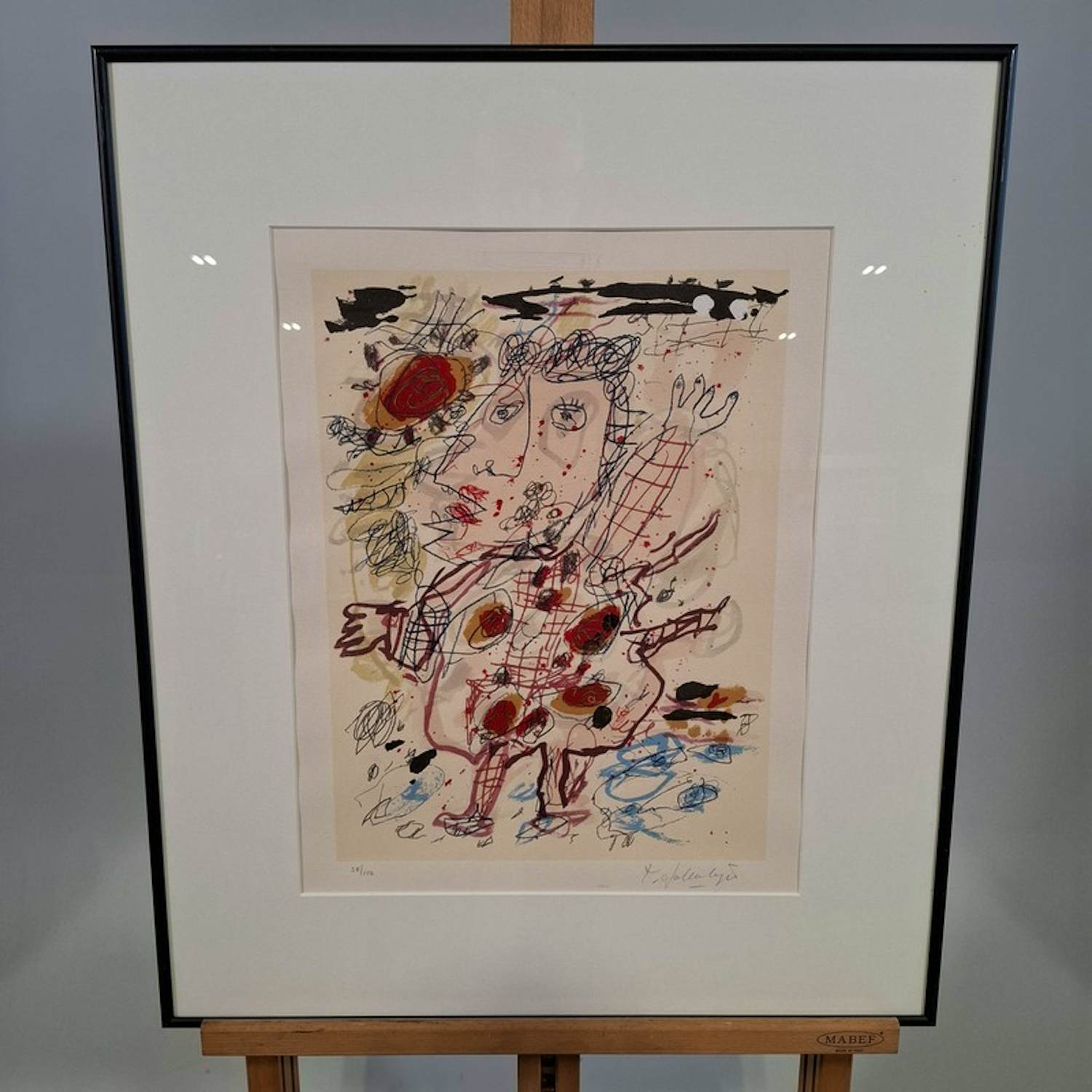 Buy Kees Salentijn - Zeefdruk, titel Onbekend? Bid from 60!