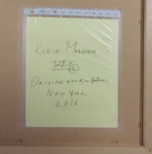 Karim Marquez - Olieverf op papier, Venice - Ingelijst kopen? Bied vanaf 100!