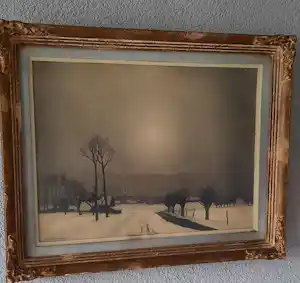 Karel Lerberghe, van - winterlandschap verkocht voor € 100!