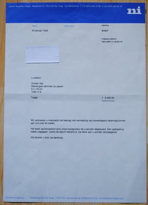 Lucebert - Gemengde techniek op papier uit 1993 - z.t. - ingelijst kopen? Bied vanaf 2150!