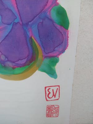 Ernst Vijlbrief - Bloemen - ca. 1980 kopen? Bied vanaf 145!