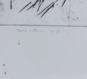 Sophie Mellema - Ets, Zonder titel - Ingelijst kaufen? Bieten Sie von 50!