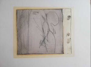 Werner Moonen - FIGUUR / ZW-W ETS / 28x38cm / SIG kopen? Bied vanaf 25!