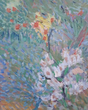 Reggi Scherpbier - Z.T., Impressionistisch landschap kopen? Bied vanaf 100!