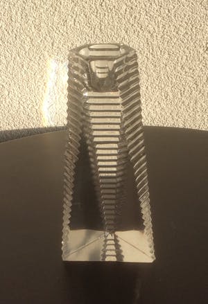 Villeroy & Boch - TWEE ZESKANTIGE KRISTALLEN KANDELAAR S “PRISMA” kopen? Bied vanaf 35!