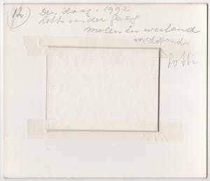Lotti van der Gaag - gemengde techniek op papier | 'Molen én weiland in Holland' | 1992 kopen? Bied vanaf 300!