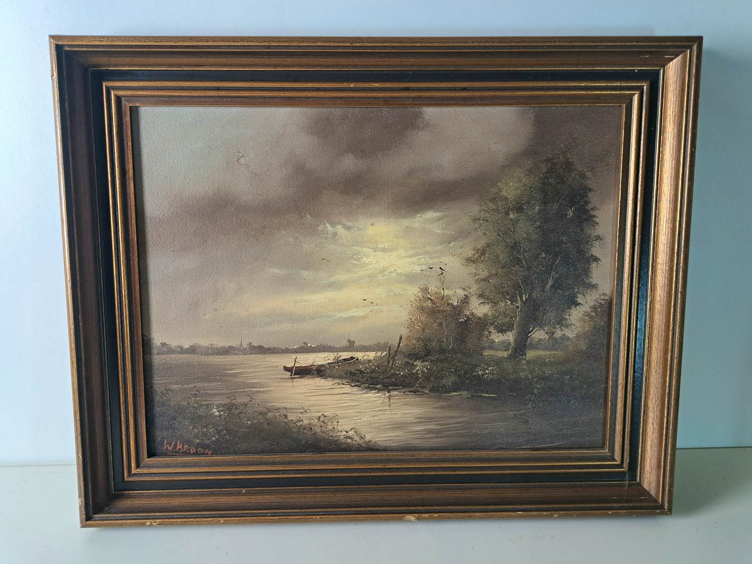 Willem Kroon - SchilZonder titel kopen? Bied vanaf 75!