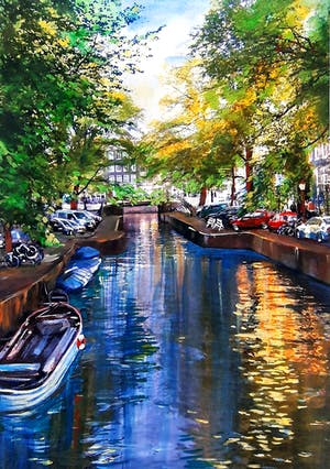 Elena Polyakova - Singel gracht in Amsterdam kopen? Bied vanaf 65!