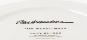 Buy Tom Wesselmann - Mouth 2? Bid from 475!