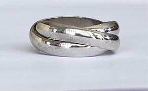Cartier- Witgouden ring kopen? Bied vanaf 700!