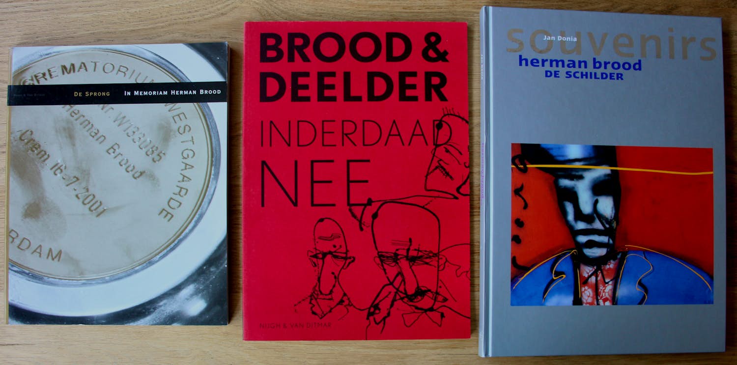 Herman Brood - 3 boeken verkocht voor € 75!