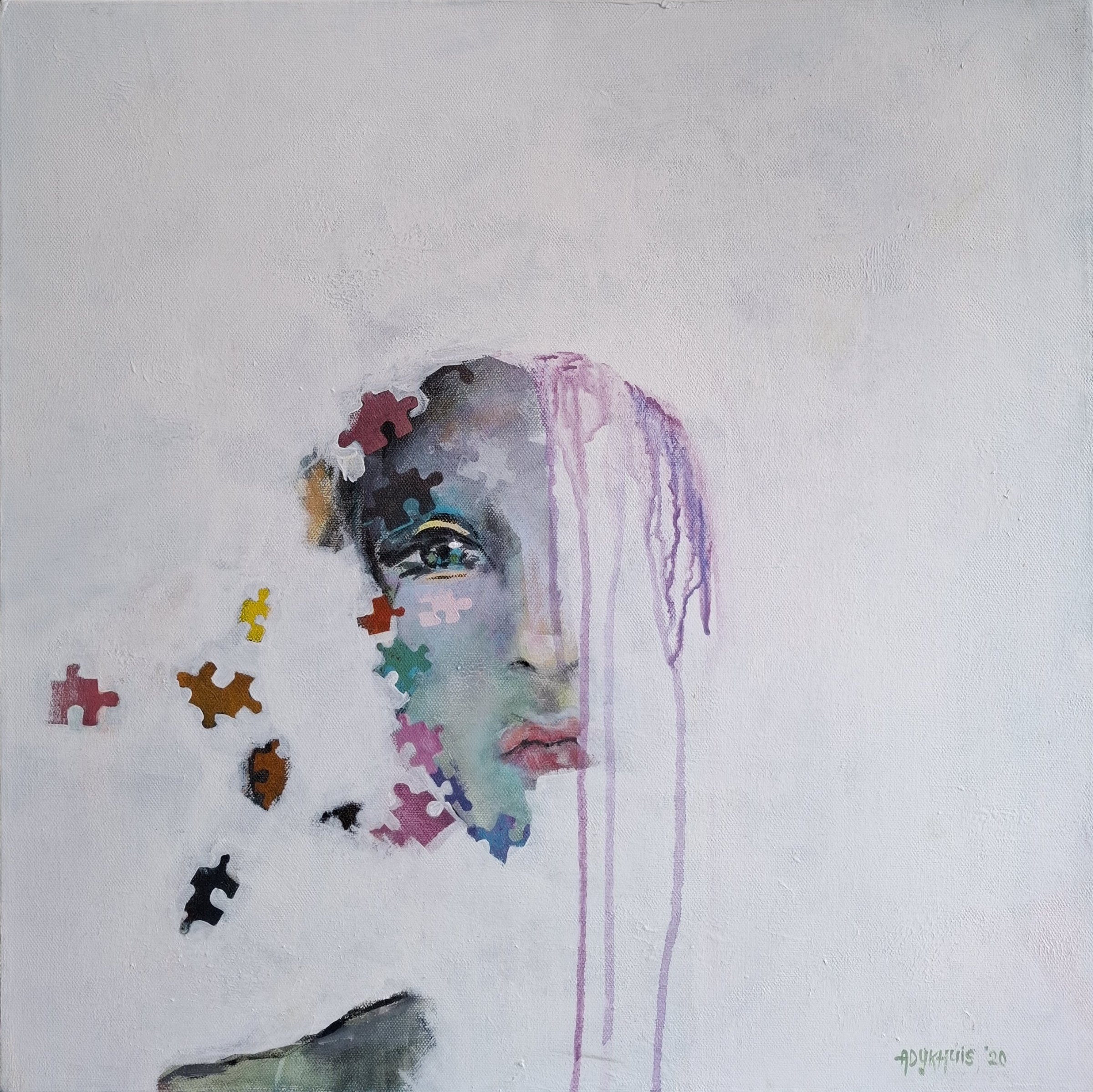 Buy Anneke Dijkhuis - "De puzzel bijna rond"? Bid from 225!