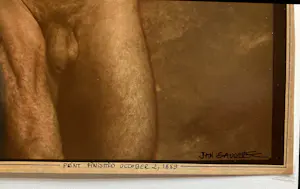 Jan Saudek - #366 "Rain & Fire", 1989 hand coloured gelatin silver print kopen? Bied vanaf 1490!