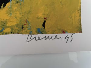 Jan Cremer - Mooie grote zeefdruk kopen? Bied vanaf 155!