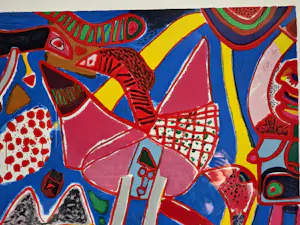 Corneille - Tuin der Lusten / Jardin des Delices XXL Groot - Handgesigneerd - 1991 - 11/50 kopen? Bied vanaf 1850!