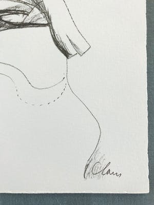 Hugo Claus - Fraaie lithografie - Oplage 100 - Gesigneerd - 1978 kopen? Bied vanaf 75!