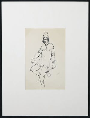 Herman Brood - Inkt, Lot van drie tekeningen kopen? Bied vanaf 1!