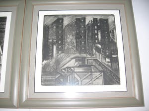 Piet Koenen - 4 litho's ingelijst ( 1/1, 1/1, 1/2, 3/3) kopen? Bied vanaf 35!