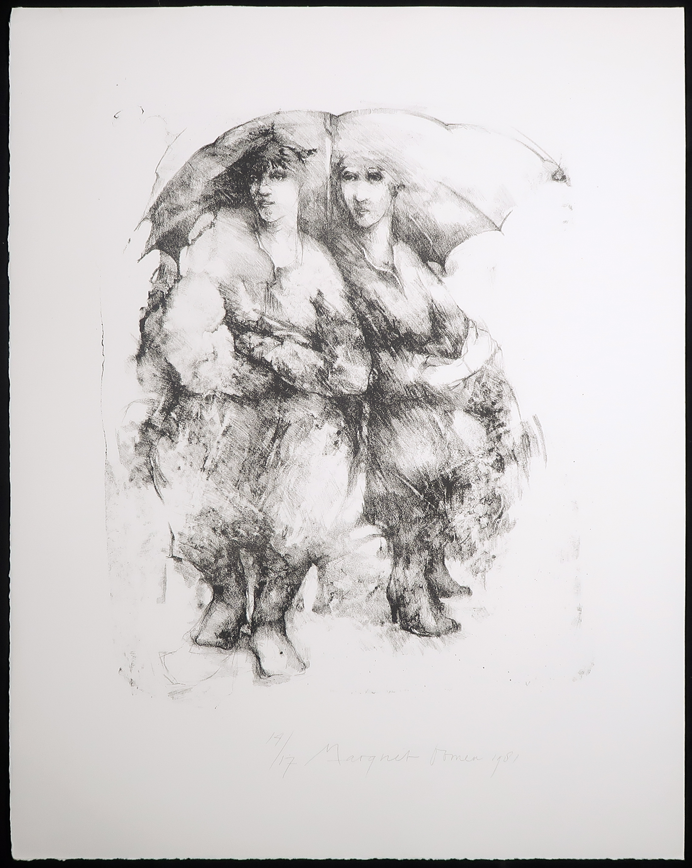 Margriet Oomen - Litho, Zonder titel kopen? Bied vanaf 1!