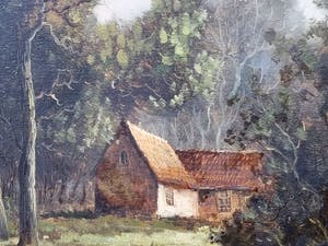 B.H.C. Mulder - Hollands landschap kopen? Bied vanaf 25!