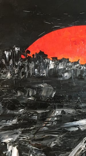 Herbert Jochems - Ondergaande zon kopen? Bied vanaf 1!