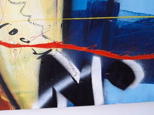 Herman Brood - schilderij, Patty , 115x 90 cm, HB-M certificaat kopen? Bied vanaf 3900!