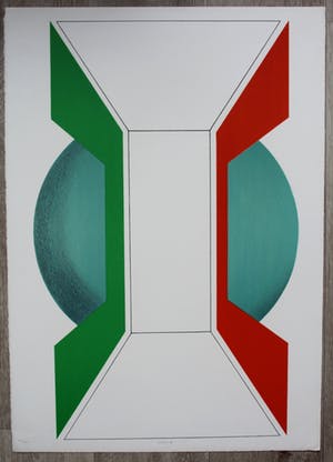 Kumi Sugai - litho: abstract - 1970 kopen? Bied vanaf 125!