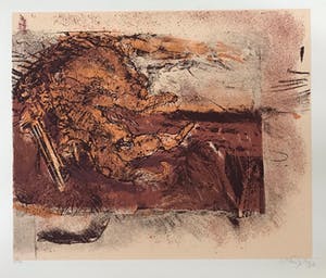 Wilfried Pas - Grote gesigneerde zeefdruk - 7/10 - Kleine oplage! - 1974 - Zelden aangeboden! kopen? Bied vanaf 55!