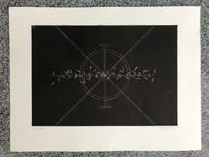 Michel Seuphor - Droge naald - Zelden aangeboden - Kleine oplage - IV/XV verkocht voor € 75!