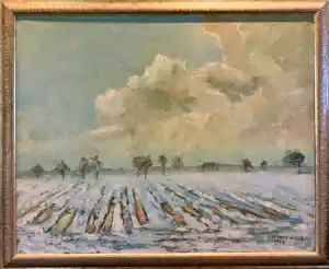 Frans de Kok - Besneeuwde akker kaufen? Bieten Sie von 1500!