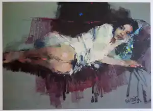 Rob Houdijk - OP DE SETS / KLEUROFFSET / 50x70cm / SIG / 2002 verkauft für € 45!