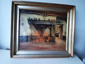 Charles Petit - Interieur in oude boerderij kaufen? Bieten Sie von 100!