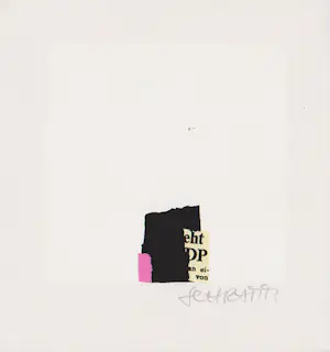Bodo Schramm - Twee handgesigneerde zeefdrukken: Geometrische Composities I, II kopen? Bied vanaf 30!