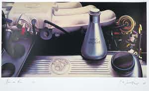 Rob Scholte - Zeefdruk, Muur van vuur verkocht voor € 1!