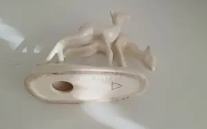 Plateelbakkerij Zuid-Holland - Art Deco, twee hertjes kopen? Bied vanaf 69!
