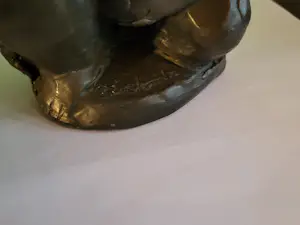 Nic Jonk - Moeder en kind - Gepatineerd aardewerk kopen? Bied vanaf 125!