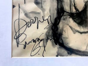 Leo Dooper - Handgesigneerd, in aluminium lijst met passepartout / 1961 kopen? Bied vanaf 100!