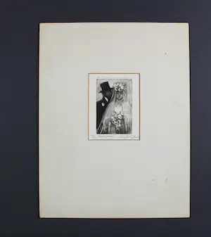 Tilly Krone - Landschap met bomen, en vier andere (5x) kopen? Bied vanaf 25!