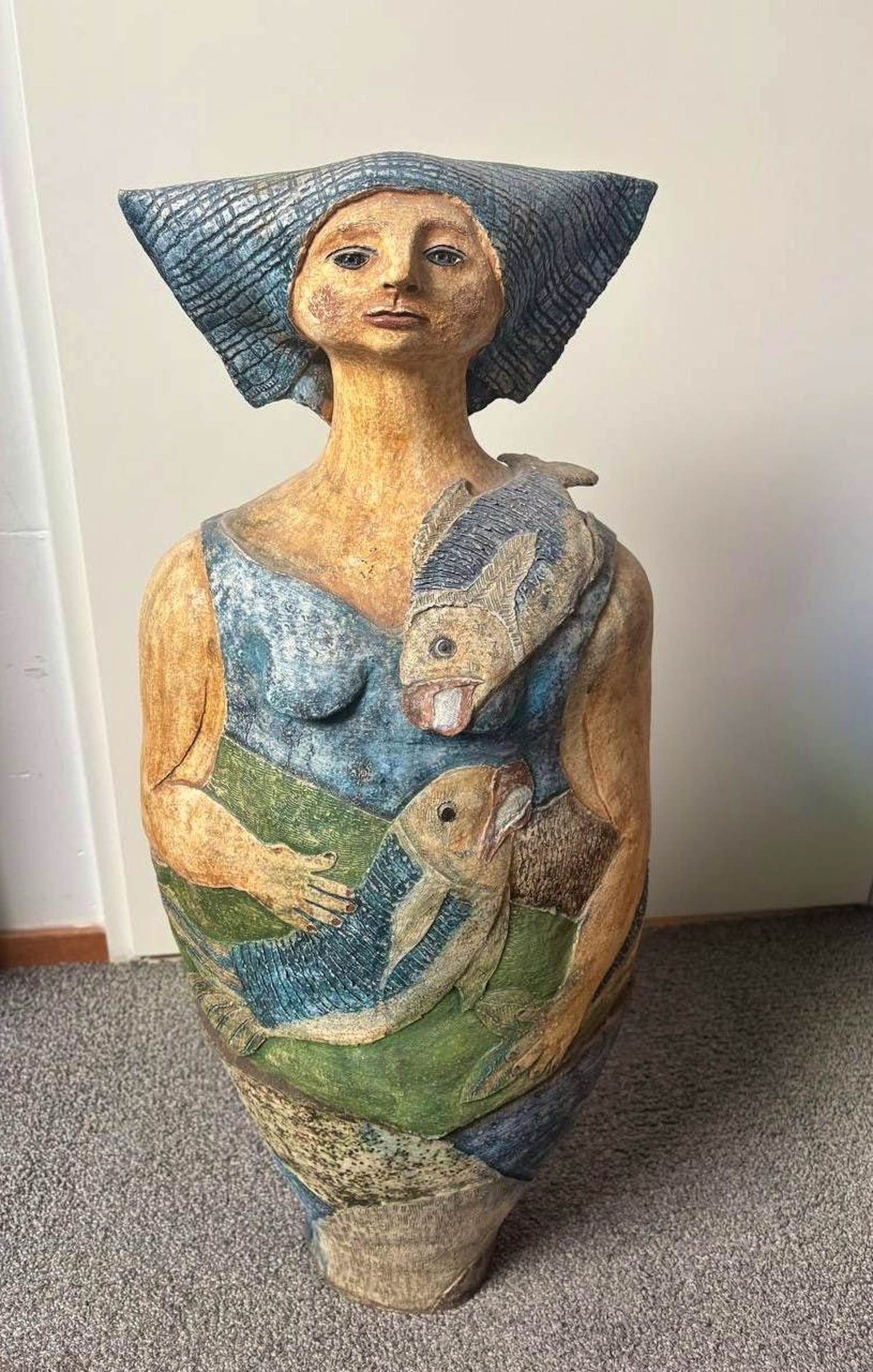 Ivet Thunnissen - Vrouw met vissen verkocht voor € 350!