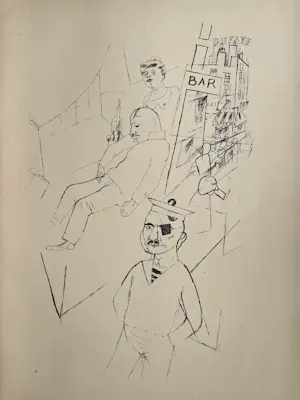 Georg Grosz - Seltene komplette Erstausgabe D von "Ecce Homo" 1922 Malik Vintage 84 Lithos kopen? Bied vanaf 2100!