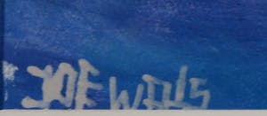 Joe Wols - Acryl op papier, Figuren kopen? Bied vanaf 1!