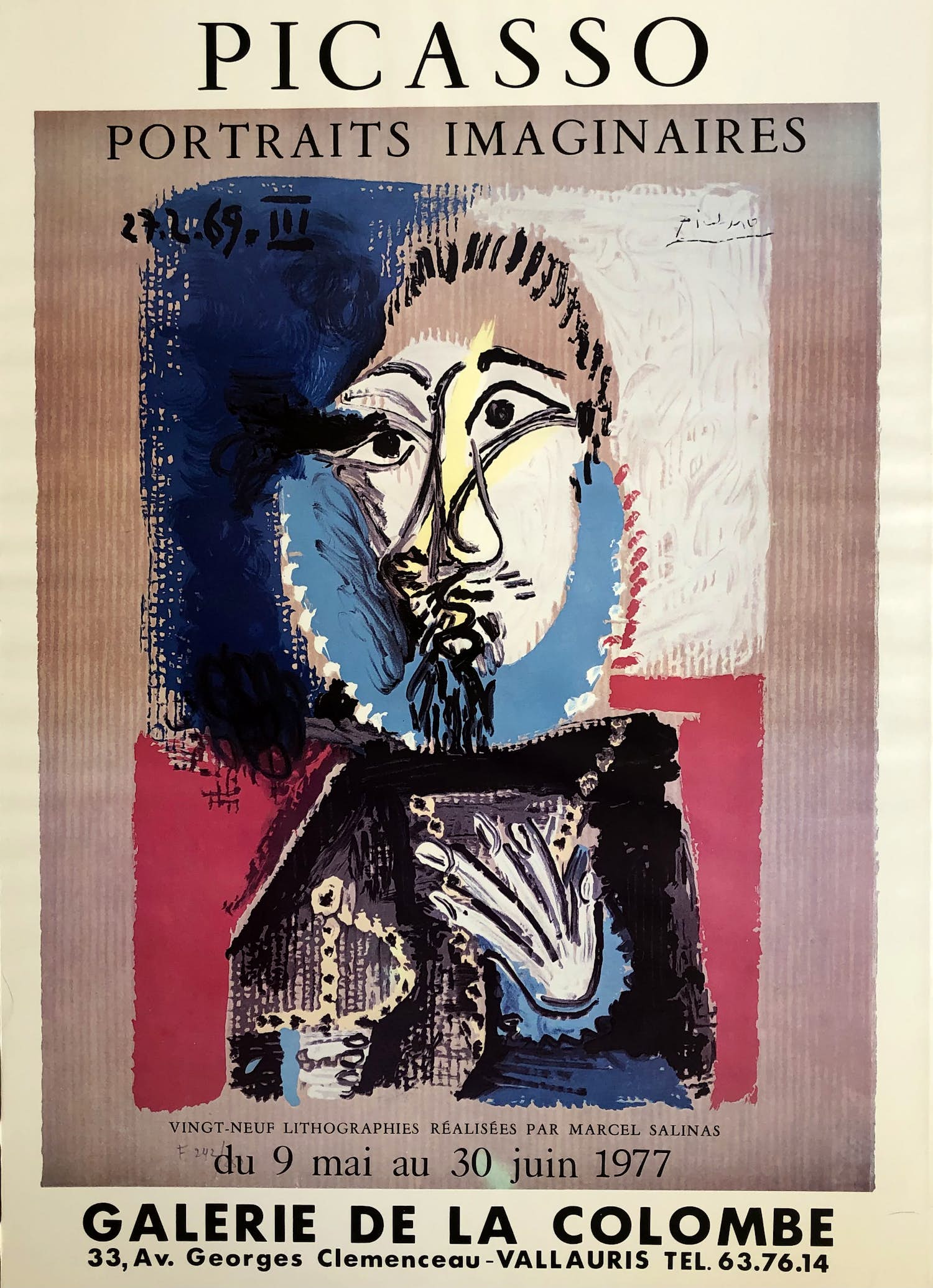 Pablo Picasso - Portraits Imaginaires verkocht voor € 55!