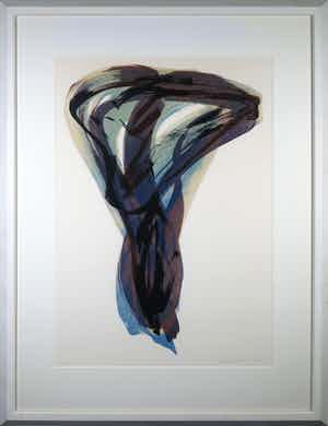 Istvan Nadler - Litho, Z.T. Memoire de la liberte - Ingelijst (Groot) verkocht voor € 150!